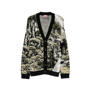 Kenzo Green Sweaters & Knitwear - Cardigans Men